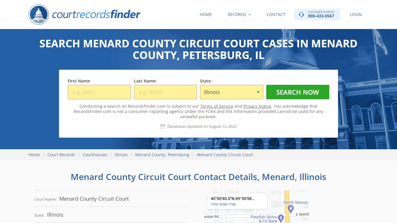 Menard County Circuit Court Case Search - Menard County ...